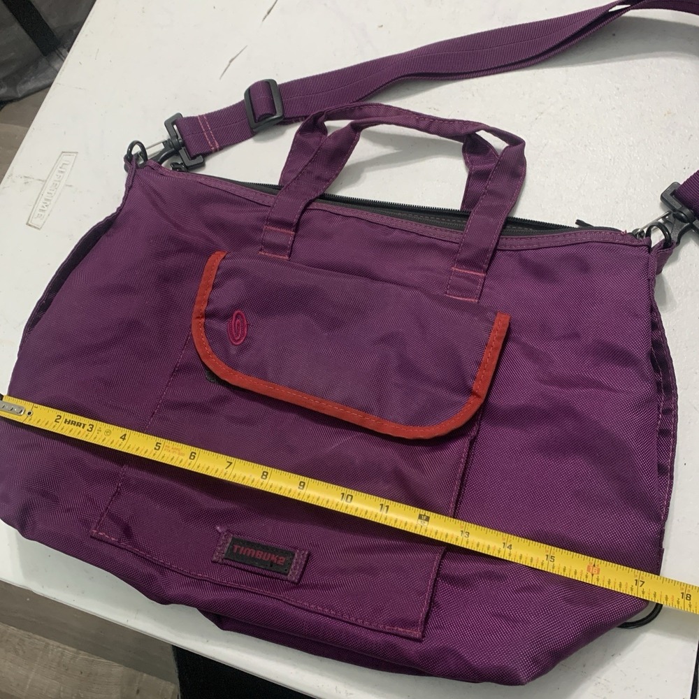 Timbuk2 Lightweight Thin Messenger Crossbody Double Handle Carry Bag - Picture 6 of 12